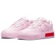 Кроссовки Nike Air Force 1 женские Fontanka Valentines Day розовые низкие