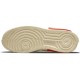 Кроссовки Nike Air Force 1 женские Fontanka Pearl White University Red бежевые низкие с красным