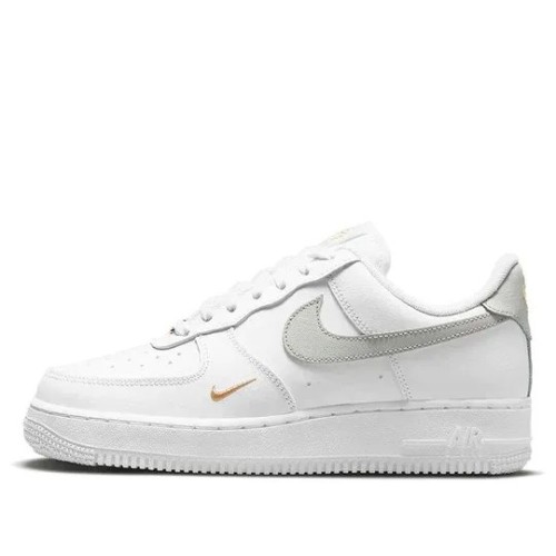 Кроссовки Nike Air Force 1 White Light Silver женские белые низкие CZ0270-106