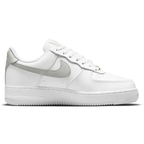 Кроссовки Nike Air Force 1 White Light Silver женские белые низкие CZ0270-106