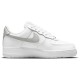 Кроссовки Nike Air Force 1 White Light Silver женские белые низкие CZ0270-106