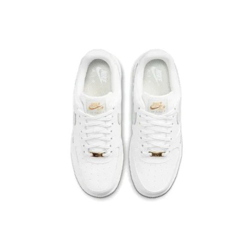 Кроссовки Nike Air Force 1 White Light Silver женские белые низкие CZ0270-106