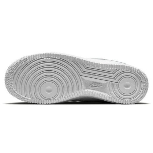 Кроссовки Nike Air Force 1 White Light Silver женские белые низкие CZ0270-106