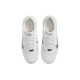 Кроссовки Nike AF1 Summit White женские белые с серебристым DJ9946-101