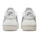 Кроссовки Nike AF1 Summit White женские белые с серебристым DJ9946-101