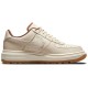 Бежевые кроссовки Nike Air Force 1 Luxe Beige низкие