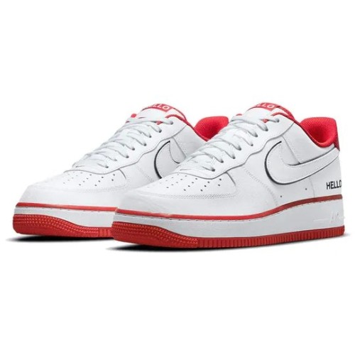 Кроссовки Nike Urbanstar x Air Force 1 07 Pack-White University Red мужские