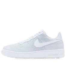 Кроссовки Nike Air Force 1 Flyknit Low 2.0 Pure Platinum мужские