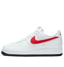 Кроссовки Nike Air Force 1 07 Mismatched Swooshes-White мужские