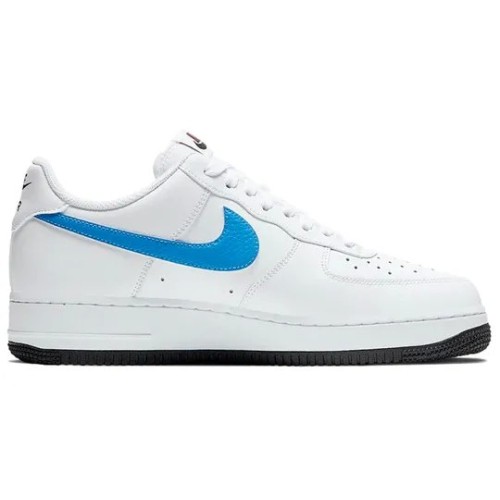 Кроссовки Nike Air Force 1 07 Mismatched Swooshes-White мужские