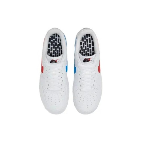 Кроссовки Nike Air Force 1 07 Mismatched Swooshes-White мужские