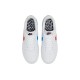 Кроссовки Nike Air Force 1 07 Mismatched Swooshes-White мужские