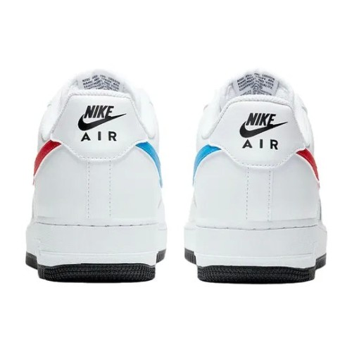 Кроссовки Nike Air Force 1 07 Mismatched Swooshes-White мужские