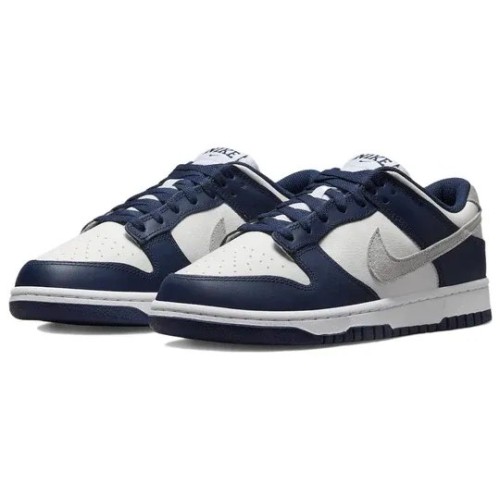 Кроссовки Nike Dunk Midnight Navy Smoke Grey мужские