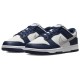 Кроссовки Nike Dunk Midnight Navy Smoke Grey мужские