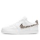 Кроссовки Nike Court Vision Leopard Swoosh - White женские
