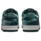 Кроссовки Nike Dunk Green Velvet женские