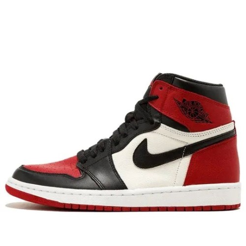 Оригинальные кроссовки Air Jordan 1 Retro High OG Bred Toe