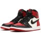 Оригинальные кроссовки Air Jordan 1 Retro High OG Bred Toe