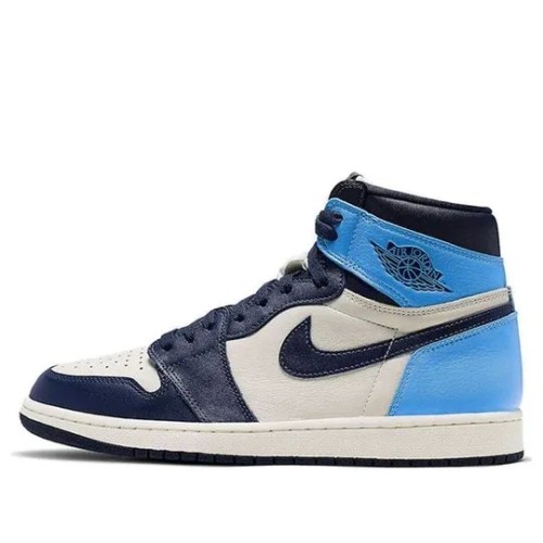 Баскетбольные кроссовки Air Jordan 1 Retro High OG Obsidian