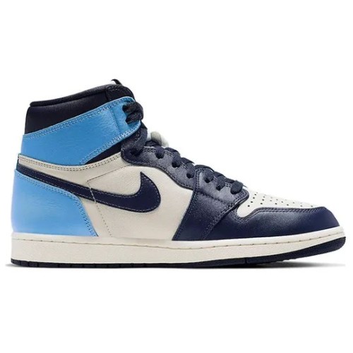 Баскетбольные кроссовки Air Jordan 1 Retro High OG Obsidian