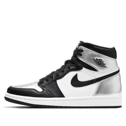 Air Jordan 1 Retro High OG Silver Toe серебристые Аир Джордан 1