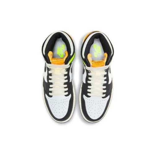 Баскетбольные кроссовки Air Jordan 1 Retro High OG Volt Gold