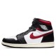 Черно-белые кроссовки Air Jordan 1 Retro High OG Gym Red