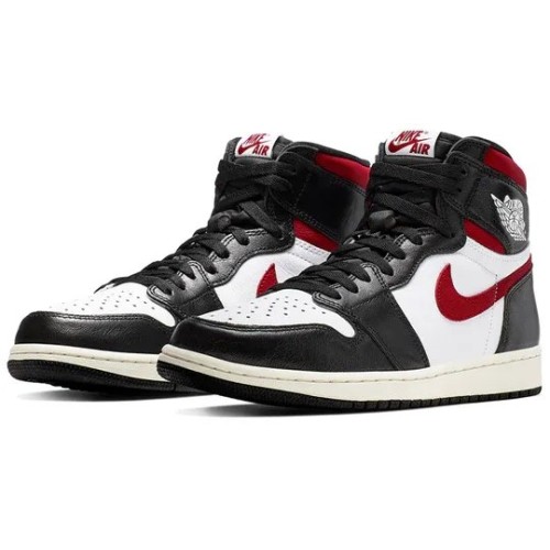 Черно-белые кроссовки Air Jordan 1 Retro High OG Gym Red
