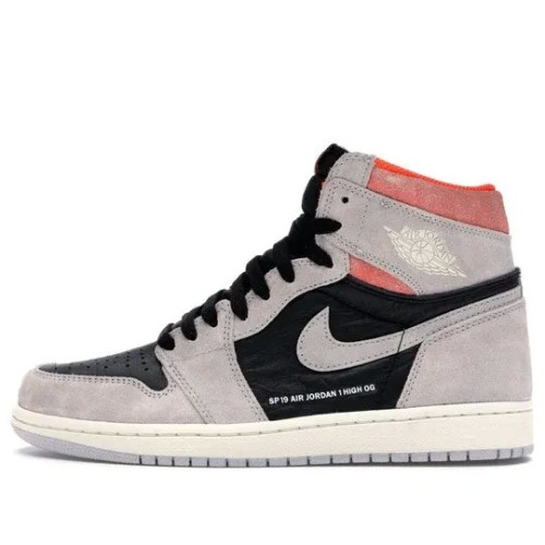 Кроссовки Air Jordan 1 Retro High OG Neutral Grey серые