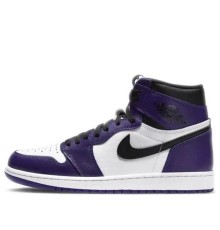 Фиолетовые кроссовки Air Jordan 1 Retro High OG Court Purple 2.0
