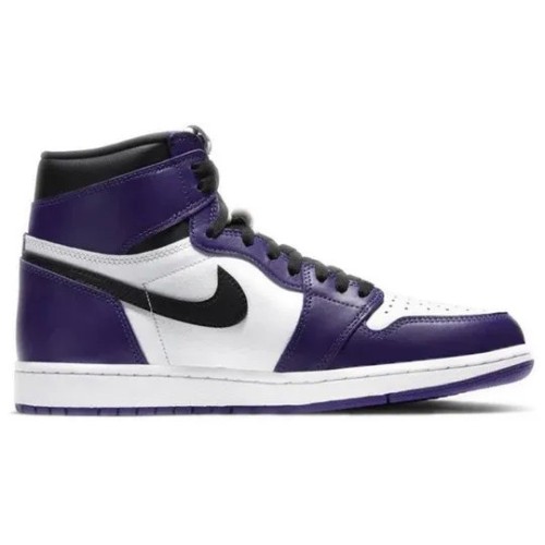 Фиолетовые кроссовки Air Jordan 1 Retro High OG Court Purple 2.0