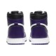 Фиолетовые кроссовки Air Jordan 1 Retro High OG Court Purple 2.0