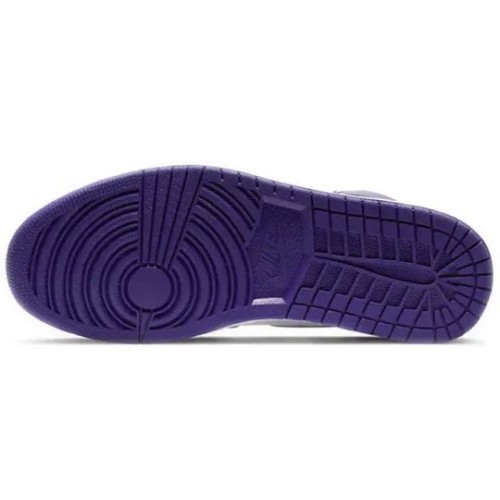 Фиолетовые кроссовки Air Jordan 1 Retro High OG Court Purple 2.0