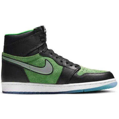 кроссовки Air Jordan 1 High Zoom Zen Green зеленые
