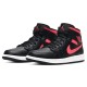 Кроссовки Air Jordan 1 Mid Siren Red (WMNS)
