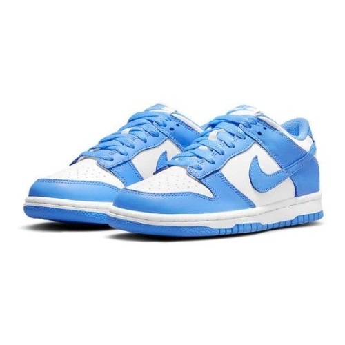 Голубые кроссовки Nike Dunk University Blue Low CW1590-103