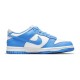 Голубые кроссовки Nike Dunk University Blue Low CW1590-103