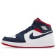 Кроссовки Nike (GS) Air Jordan 1 Mid USA Olympic