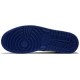 Кроссовки Nike Air Jordan 1 Mid White Deep Royal Blue