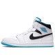 Кроссовки Nike Air Jordan 1 Mid Laser Blue