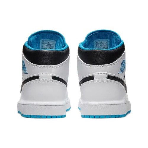 Кроссовки Nike Air Jordan 1 Mid Laser Blue