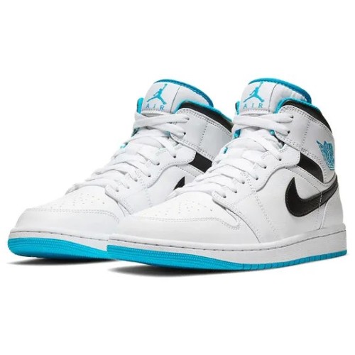 Кроссовки Nike Air Jordan 1 Mid Laser Blue