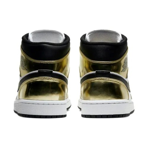 Кроссовки Nike Air Jordan 1 Mid SE Metallic Gold