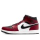 Кроссовки Nike Air Jordan 1 Mid Chicago Black Toe