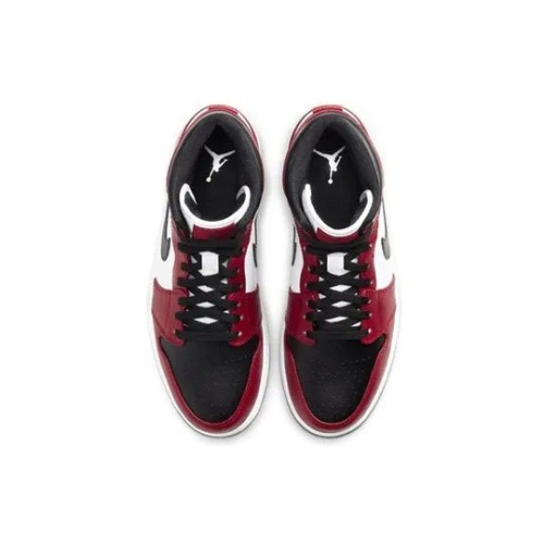 Кроссовки Nike Air Jordan 1 Mid Chicago Black Toe