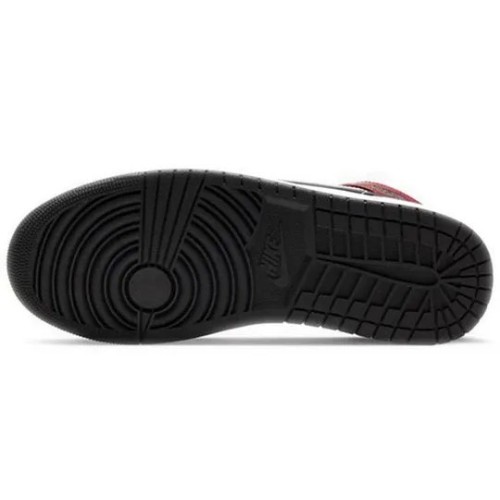 Кроссовки Nike Air Jordan 1 Mid Chicago Black Toe