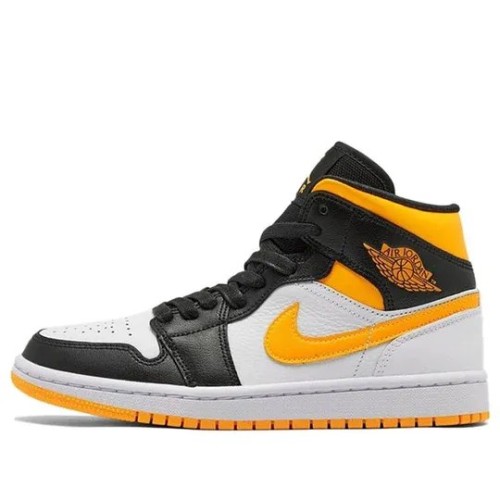 Кроссовки Nike Air Jordan 1 Mid SE White Laser Orange (WMNS)