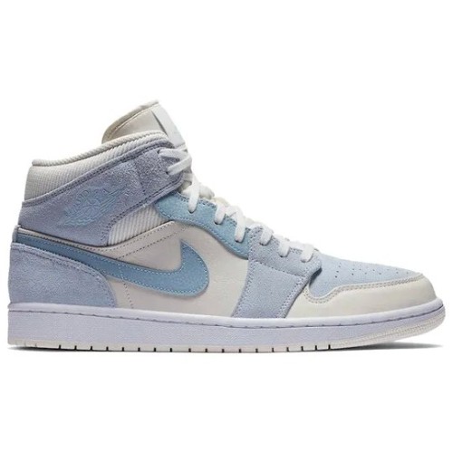 Кроссовки Nike Air Jordan 1 Mid SE Sail Light Blue