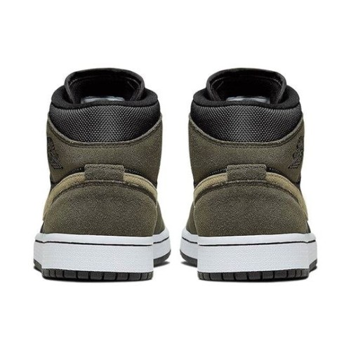 Кроссовки Nike Air Jordan 1 Mid Olive (WMNS)